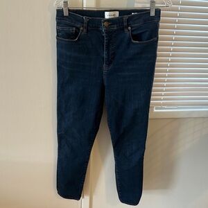 Frame x Alix Earle Dark Blue Jeans